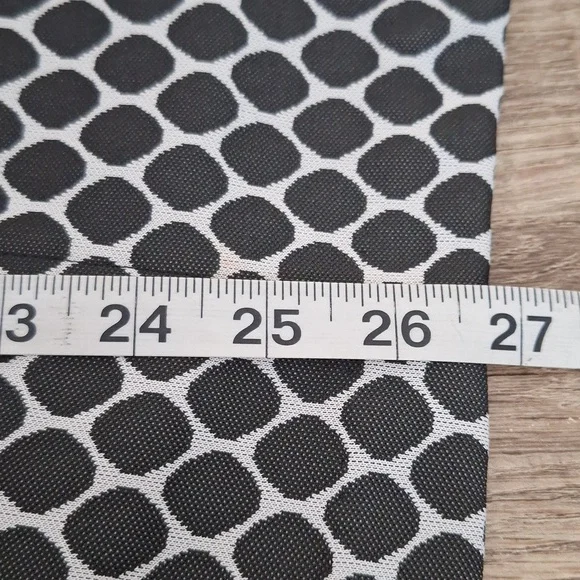 Maggie Barnes Lightweight Jacket Womens 3X Black White Polka Dot - Picture 8 of 9